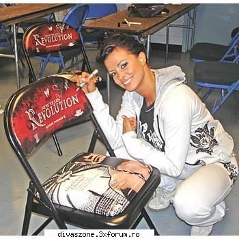 Poze Rare Cu Candice - candylicius diva:X signing chair - Poze rare